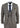 Mens Grey Сheckered 3 Piece Suit