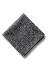 Heren stropdas en zakdoekset - Grijze tweed STZ23, één maat