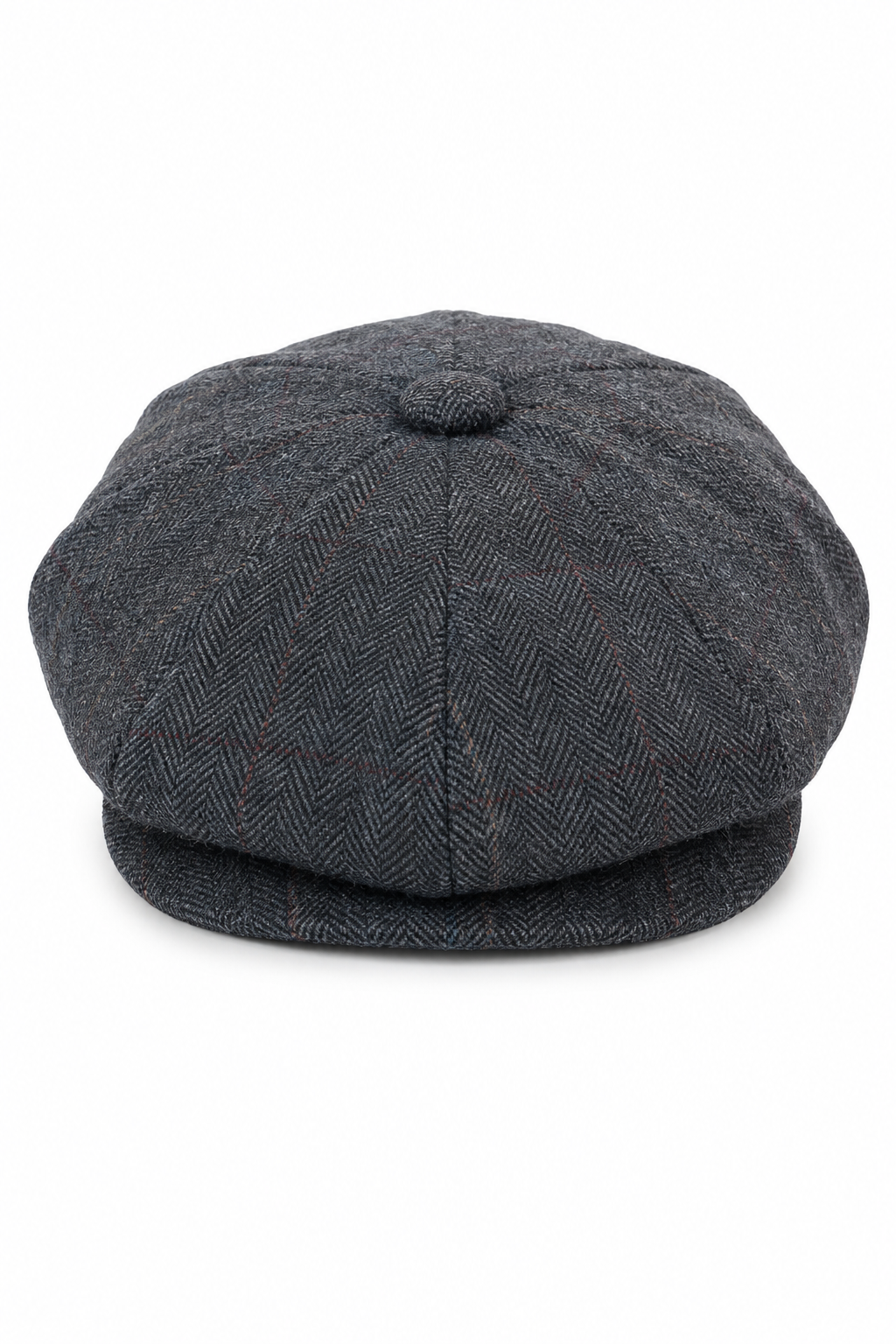 Peaky Blinders pet met tweed ruitjesmotief voor heren