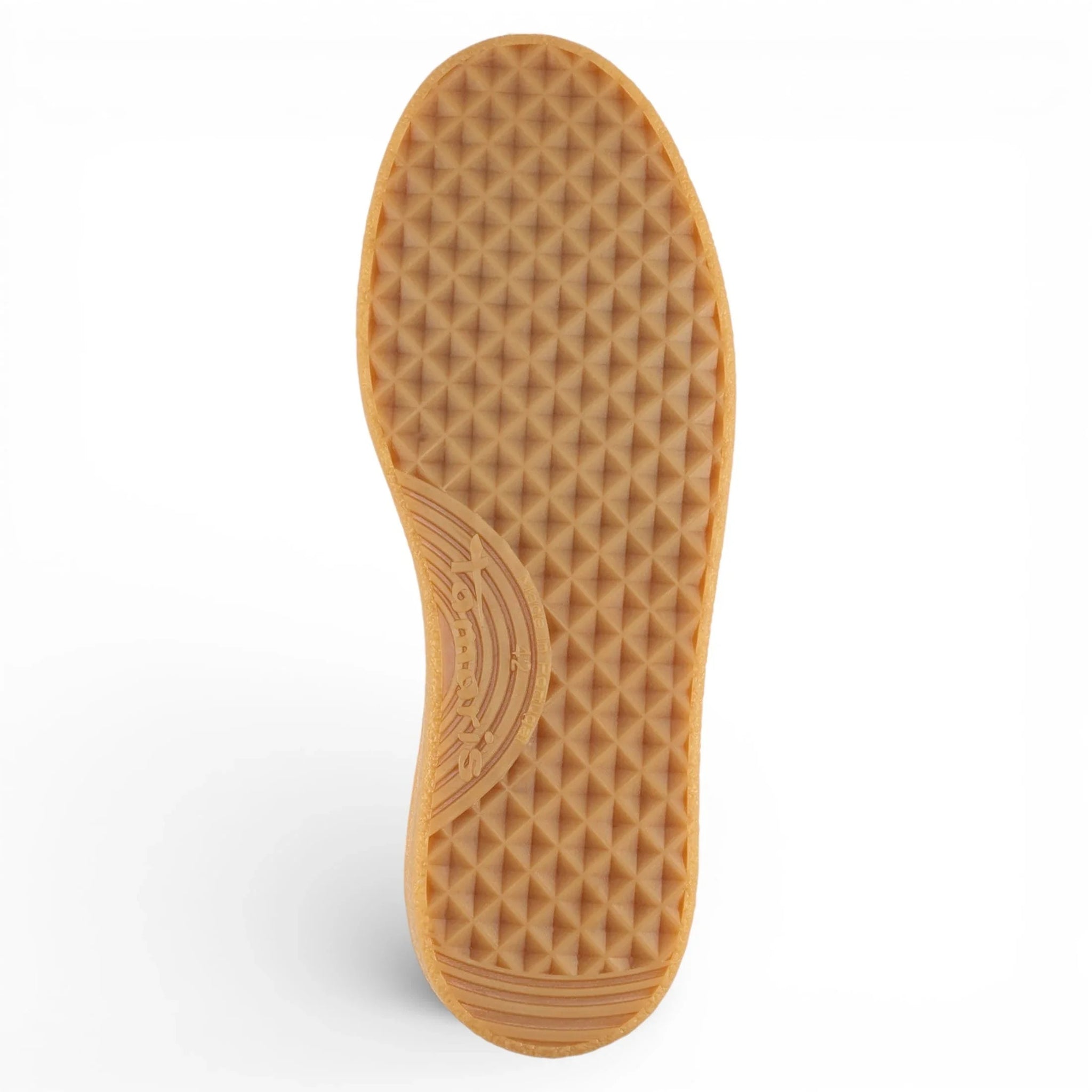 Witte leren sneakers voor heren met zwarte strepen