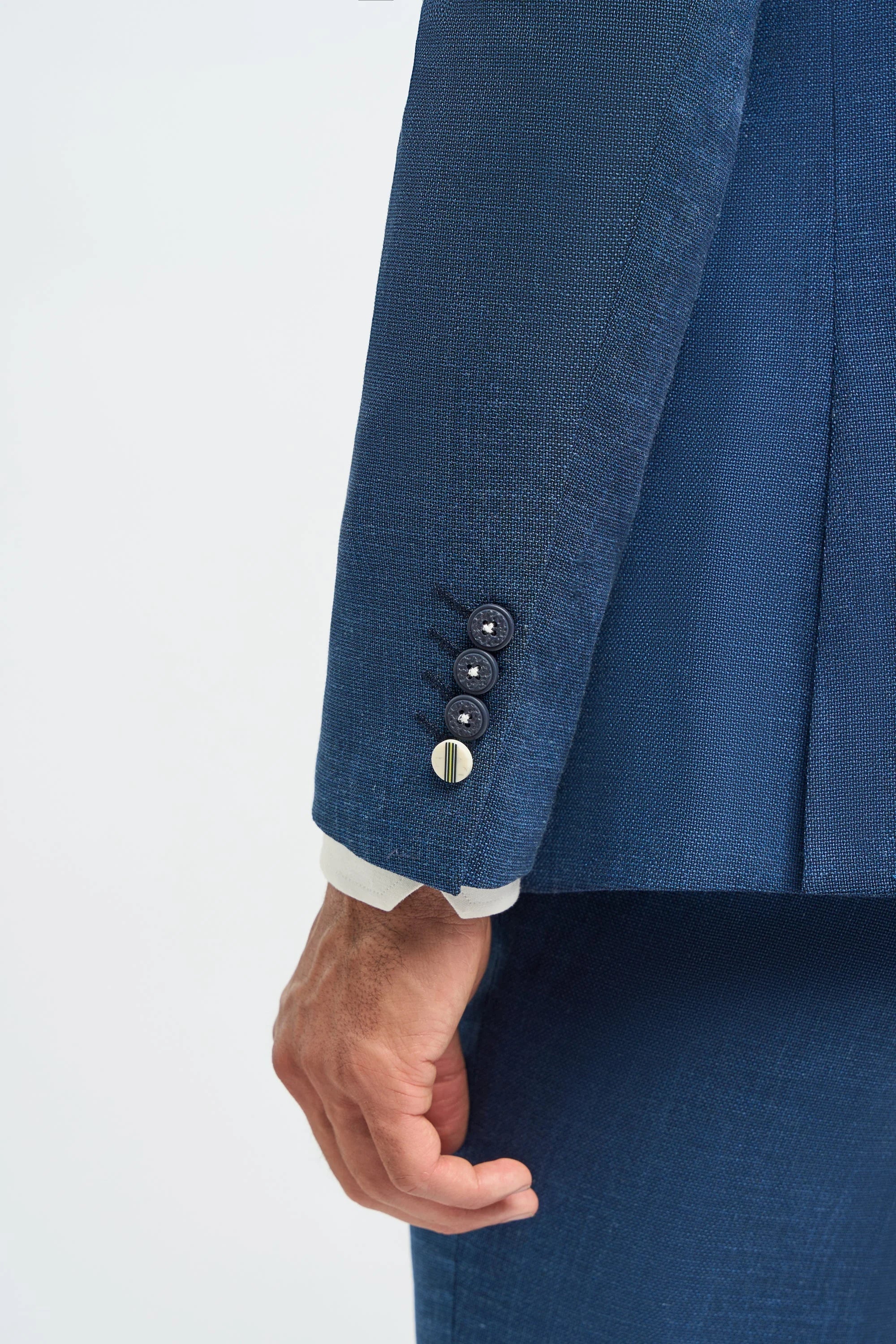Miami - Herenblauw trouwblazer