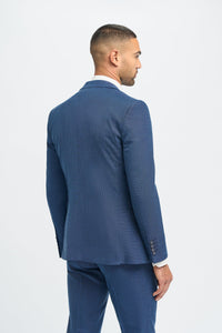 Miami - Herenblauw trouwblazer