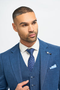 Miami - Herenblauw trouwblazer