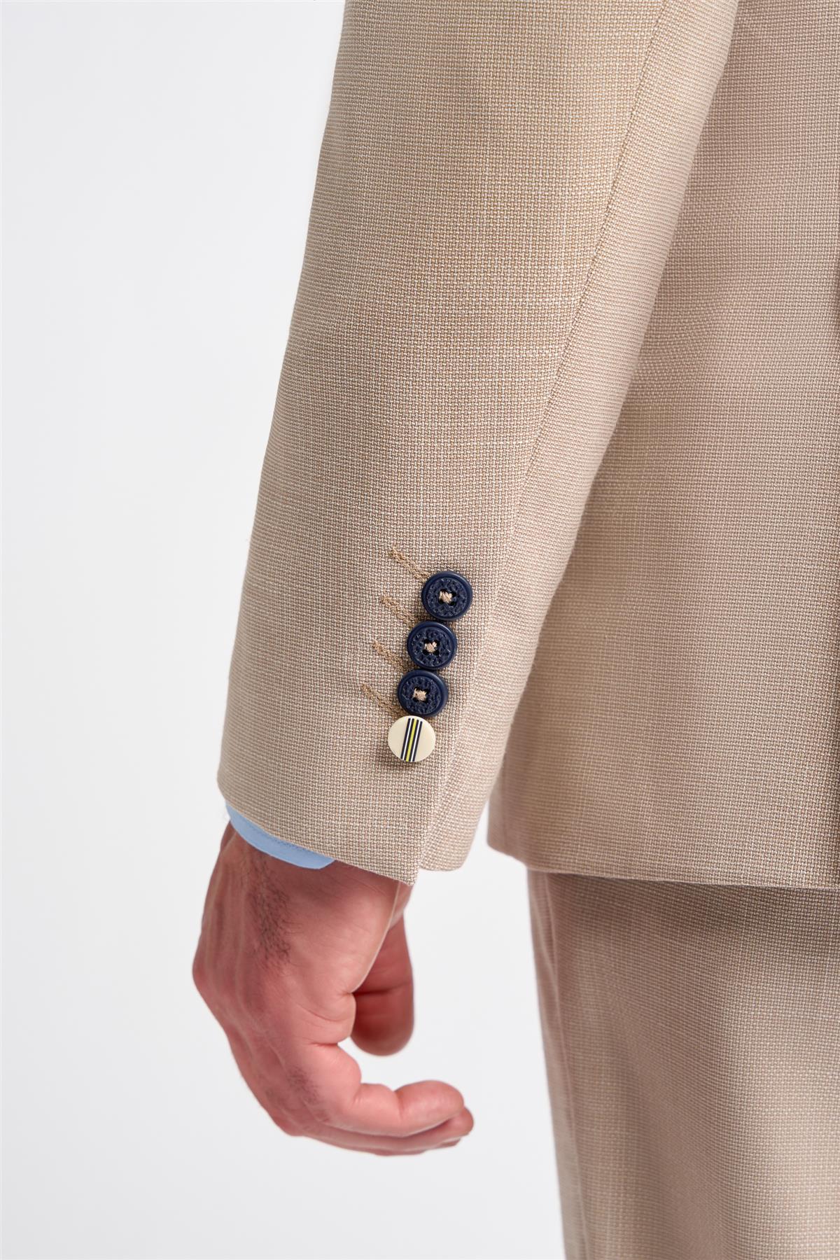 Miami - Beige trouwblazer voor heren