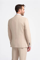 Miami - Beige trouwblazer voor heren