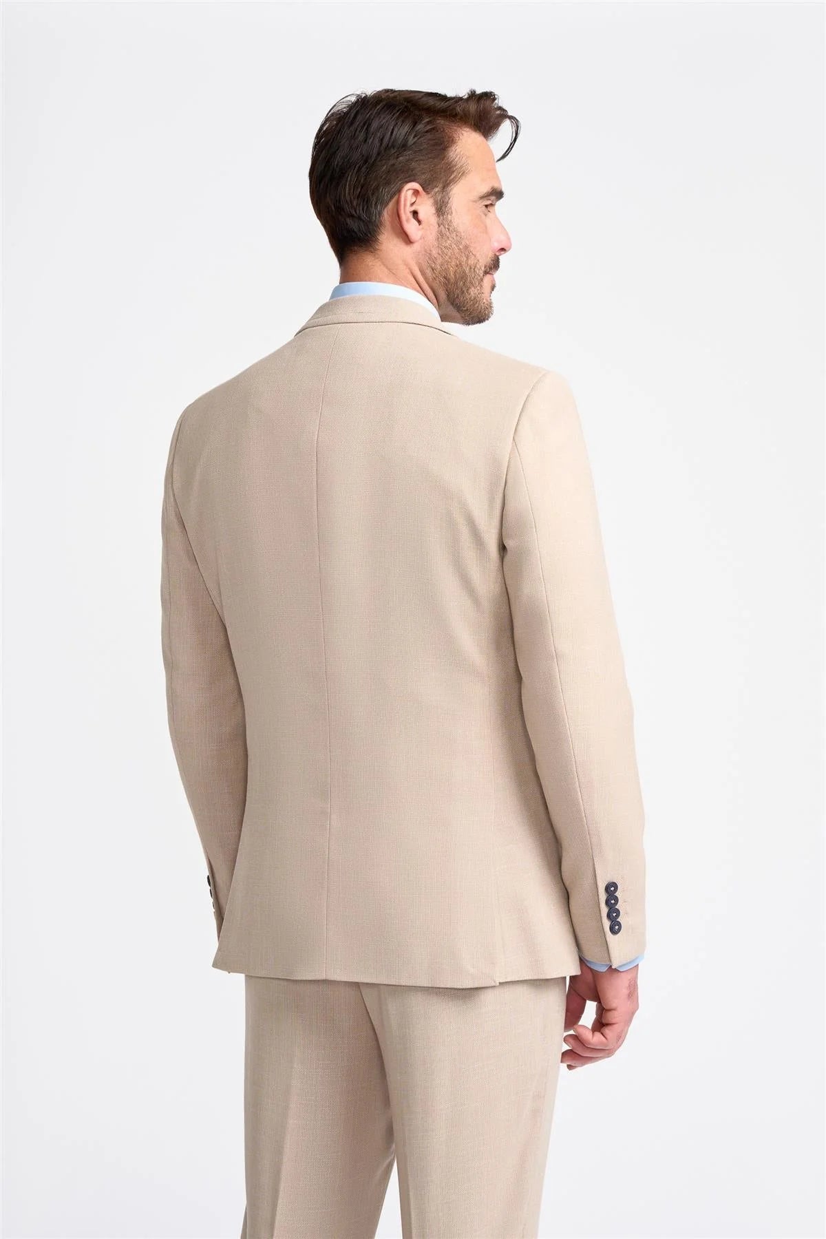 Miami - Beige trouwblazer voor heren