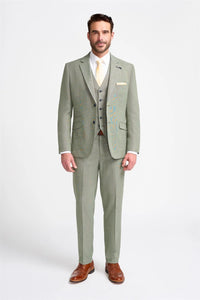 Miami - Heren Saliegroen Zomerblazer