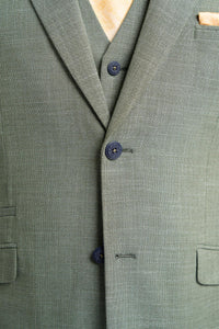 Miami - Heren Saliegroen Zomerblazer