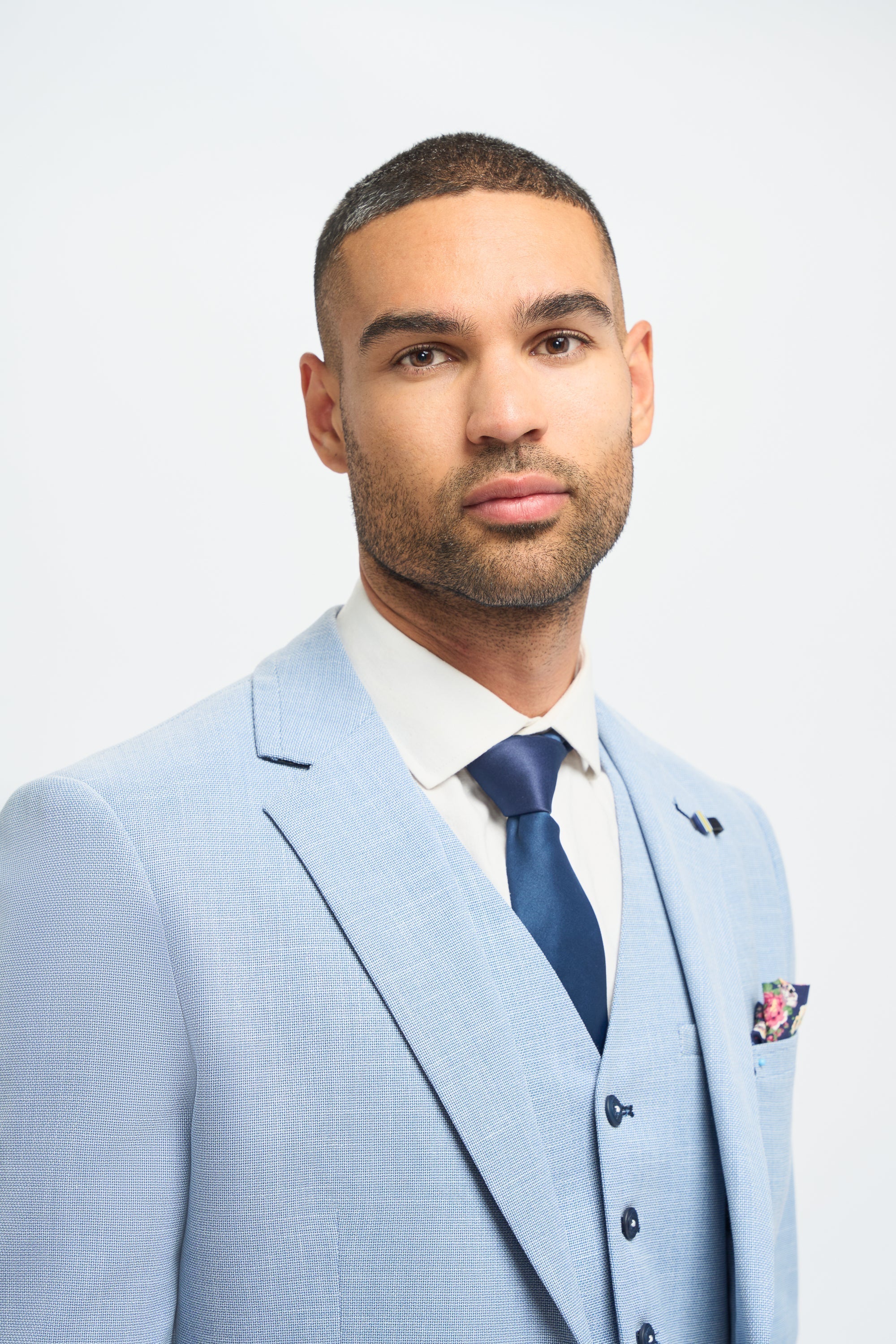 Miami - Heren Zomer Lichtblauwe Blazer