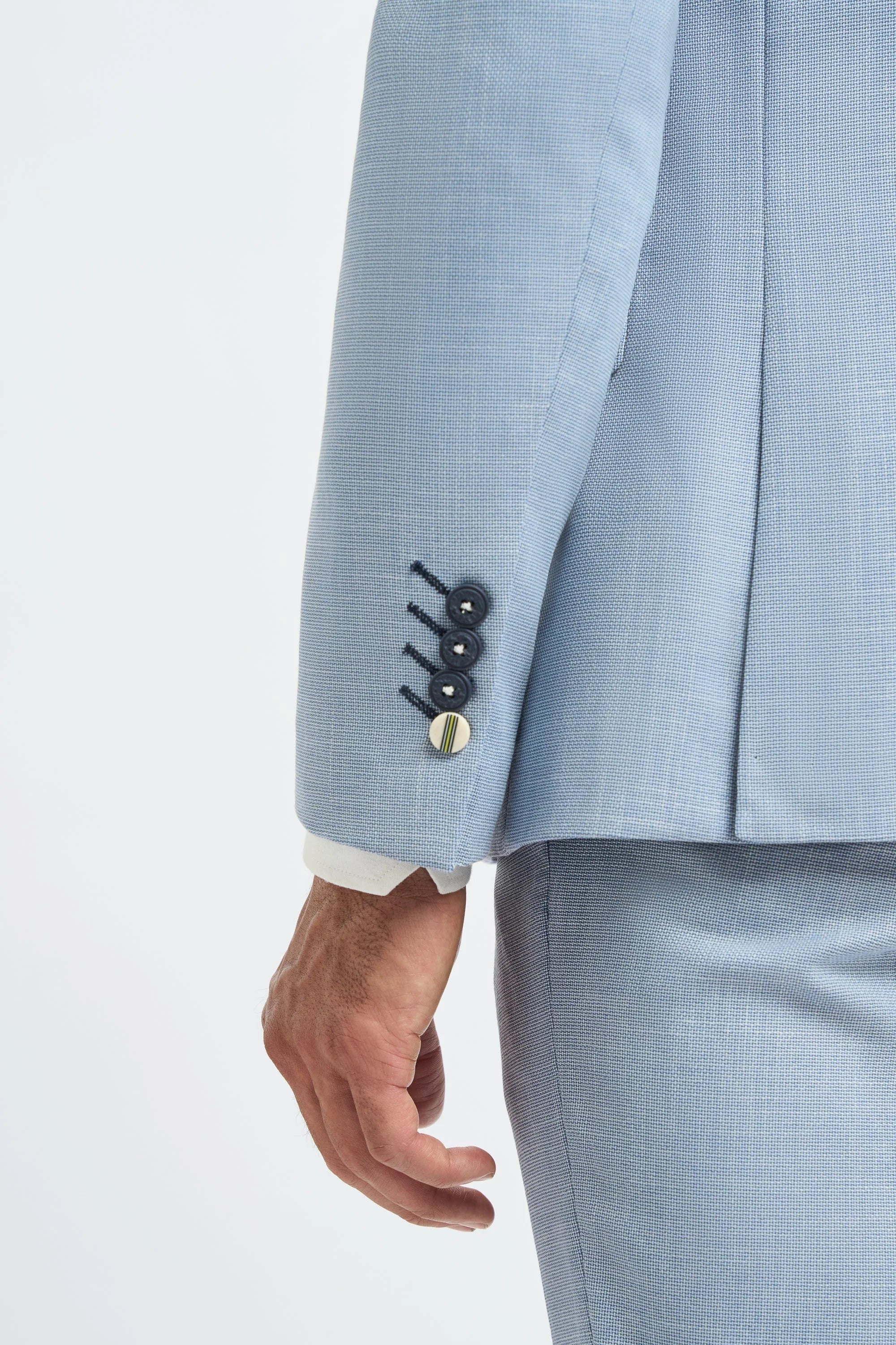 Miami - Heren Zomer Lichtblauwe Blazer