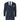 Oscar - Men's 3 Piece Navy Blue Wool Blend Tweed Suit