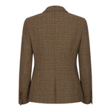 Ralph - Bruine Tweed Blazer voor Dames met Tailored Fit