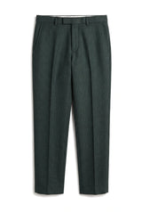 Regent - Heren groene geruite broek