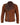 Real Leather Men's Cross-Zip Biker Jacket, Fleece Lined-Tan