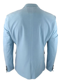 Mens Velvet Blazer Tuxedo Jacket Black Satin Lapel Pastel Blue Pink Green