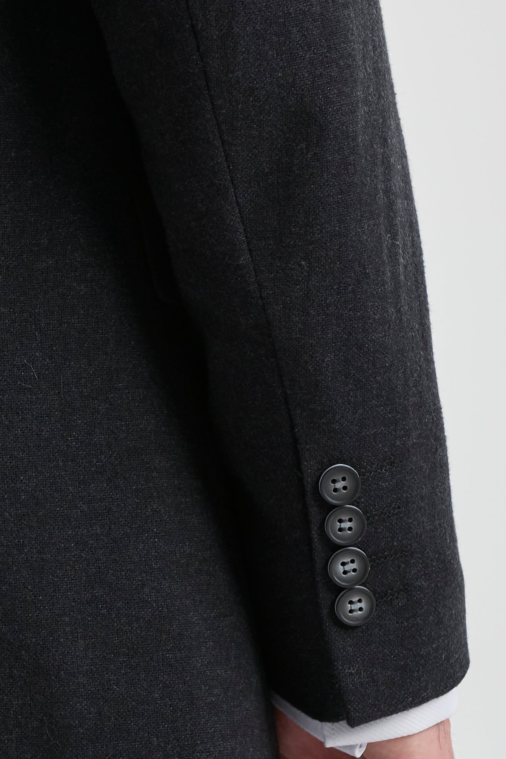 Heren zwart vintage pak uit de jaren 20