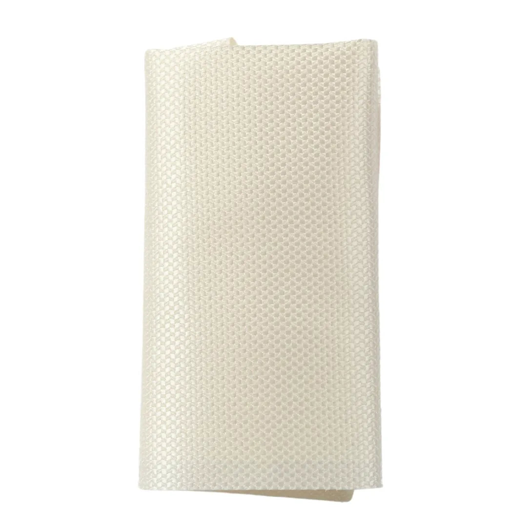 Men's Tie Pocket Sqaure Set Formal Solid Necktie - Ivory