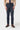 Torino - Heren marineblauwe geruite formele broek