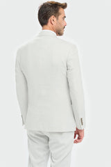 Tropez - Heren grijs getailleerde blazer