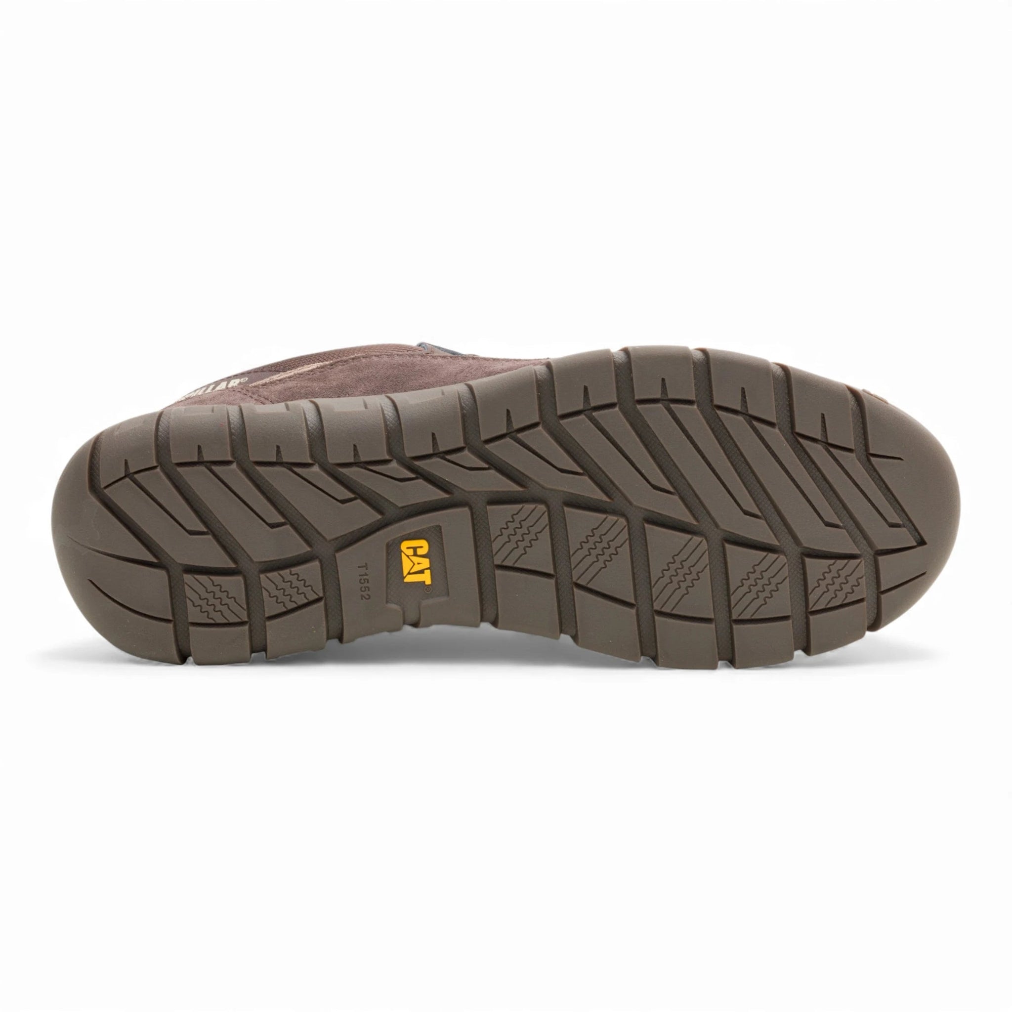 Versage Lo - Bruine leren lichtgewicht wandelsneakers voor heren