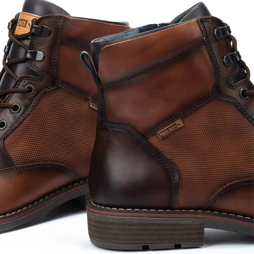 York - Heren Cuero Bruine Veterschoenen van Leer